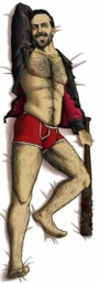 Negan Dakimakura The Walking Dead Twd Body Pillow Case