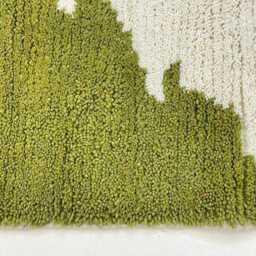 Handwoven Moroccan Berber Wool Rug Boho Shag Area Rug - thumbnail 3