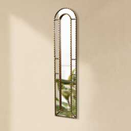 Peruvian Slim Arched Wall Mirror - Long Narrow Vertical Mirrors For Bedroom, Entryway Or Hallway 35.4 - thumbnail 2