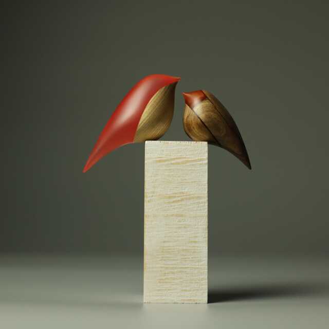 Duo Love Birds - 73B - image 1