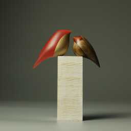 Duo Love Birds - 73B - thumbnail 1
