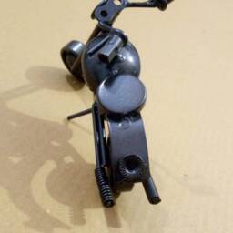 Old Motorcycle Sculpture Bike Harley 6.5 - thumbnail 4