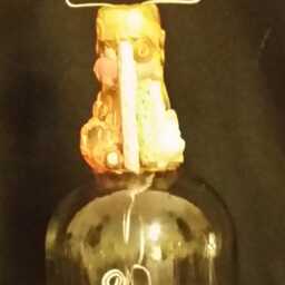 Seascape in Corals One-Of-A-Kind Sculpted Patio Lantern - Last Of This Style - thumbnail 2