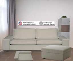 Kivik 3.5 Seat Sofa Cover, Replacement Slipcover, Couch Cover, Kivik Cover