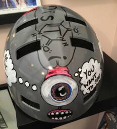 Be The Light You Want To See Bike Helmet - thumbnail 1