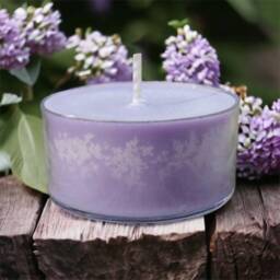 Lilac Scented Soy Candles Tealights Spring Floral Rustic Home Decor