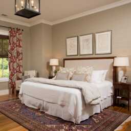 Castleford 3 Colors Floral Flower Blue Red Foliage Damask Toile Cotton Curtain, Valance Pleated, Lined Drapery Panel Offered As Upgrades - thumbnail 3