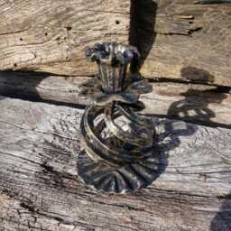 Handmade Iron Candlestick, 6Th Anniversary Gift