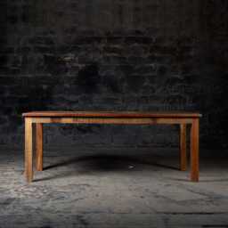 Reclaimed Wood Dining Table Rustic Farmhouse Kitchen Table - thumbnail 2