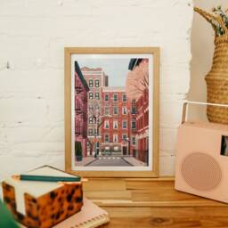Greenwich Village Art, Village Print, New York, York Art Nyc Poster - thumbnail 2