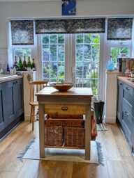 Handmade Solid Wood Butcher Block Kitchen Island Drawer, Towel Rail, Shelf