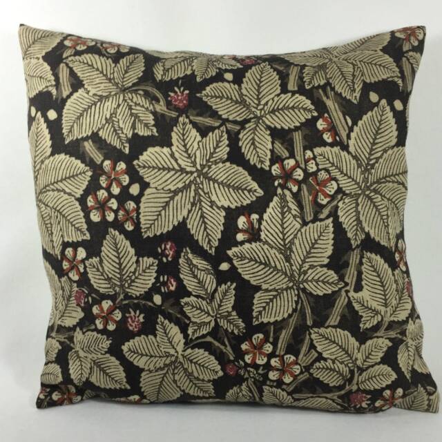 William Morris - Bramble Bullrush Cushion Cover Throw Pillow Designer Home Decor