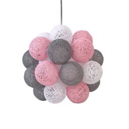 Nursery Pendant Lamp, Modern Hanging Nordic Lighting, Light, Kids Plug in Pendant, Lighting - Molekular - thumbnail 3
