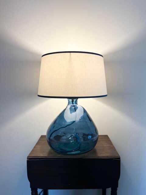 Recycled Glass Oasis Lamp 39cm - image 1