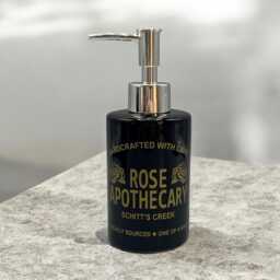 Schitt's Creek Inspired Rose Apothecary Soap Dispenser - thumbnail 1