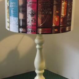 Classic Books Lampshade Vintage Style Light Shade - thumbnail 2