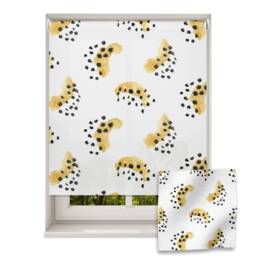 Watercolour Cheetah Print Roller Blind, Children's Made To Measure, Animal Blind