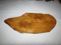 Handmade Wall Art - Cardinal On Paulownia Wood, Wood Burning, Hand Painted, Local Sawmill, Artisan Crafts, One Of A Kind - thumbnail 3