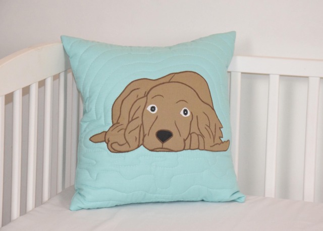 Cocker Spaniel Pillow, Decorative Dog Cushion, Cute Animal Gift - image 1