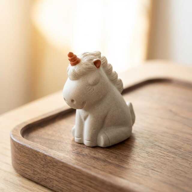 Unicorn Tea Pet Zisha Companion Cute Animal Ceremony Accessory Handmade Style Lover Gift Collectible - image 1