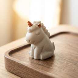 Unicorn Tea Pet Zisha Companion Cute Animal Ceremony Accessory Handmade Style Lover Gift Collectible - thumbnail 1