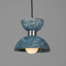 Nakaii Organic Ceramic Pendant Light Blue Earth 8 - thumbnail 1
