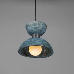 Nakaii Organic Ceramic Pendant Light Blue Earth 8 - thumbnail 2
