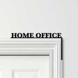 Door Topper Home Office Decor Various Colours Top Of Decorative Sign - Novelty Wall Decor, Frame Art, Art - thumbnail 1