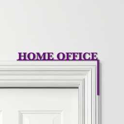 Door Topper Home Office Decor Various Colours Top Of Decorative Sign - Novelty Wall Decor, Frame Art, Art - thumbnail 4