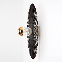 Lamp Design, Ornament, Black, Wall Lamp, Shadow - thumbnail 3