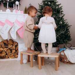 Personalized Name Puzzle Stool - Christmas Gift For Toddlers & Kids - thumbnail 4