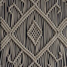 Large Macrame Wall Hanging, Boho Tapestry, Cotton Art - thumbnail 4