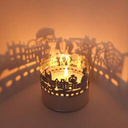 Windsor Skyline Shadow Play Candle Attachment - Souvenir Gift