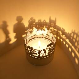 Windsor Skyline Shadow Play Candle Attachment - Souvenir Gift - thumbnail 3
