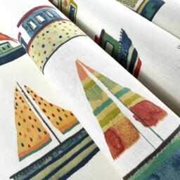 Cushion Covers Lampshades Sailing Fishing Boat Boys Rooms - thumbnail 3