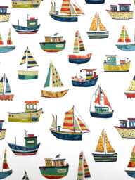 Cushion Covers Lampshades Sailing Fishing Boat Boys Rooms
