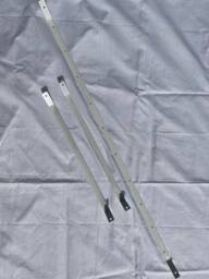 New Accessories - Fitting Parts Bands For Lion Head Cast Iron Garden Bench White - thumbnail 1