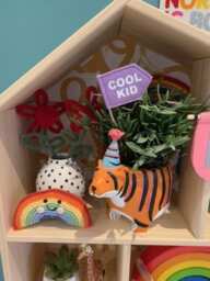 Cool Kid Felt Flag in Custom Colours - Spearhead Standard Or Mini Size Kids Room Colourful Play Nursery Decor - thumbnail 3