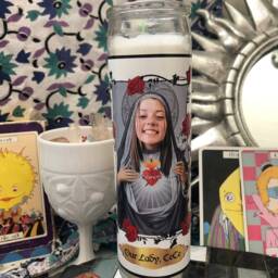 Custom Saint Candle - Personalized Prayer Candle, Funny Novelty Gift - thumbnail 4