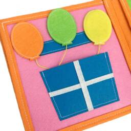 Handmade Felt Quiet Book - Peek A Boo - thumbnail 4
