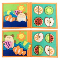 Handmade Felt Quiet Book - Peek A Boo - thumbnail 2
