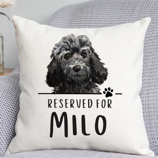 Cockapoo Cushion - Dog Related Gift Reserved For Dog Cushion Gift - image 1