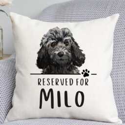 Cockapoo Cushion - Dog Related Gift Reserved For Dog Cushion Gift - thumbnail 1