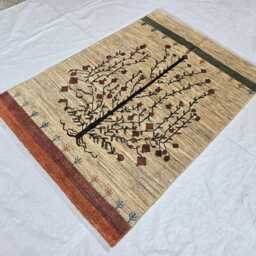 4??6Ft Tree Of Life Handmade Rug - Afghan Wool Geometric Carpet Bohemian - thumbnail 2
