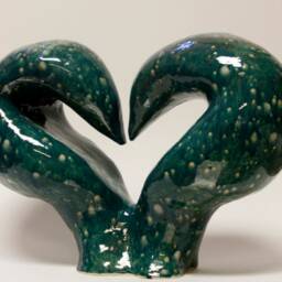 Biomorphic Heart Sculpture - thumbnail 2