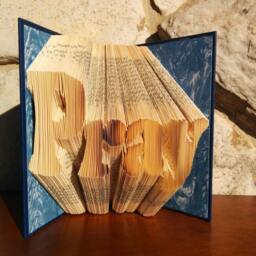 Pray - Folded Book Art Fully Customizable, Christmas, Religious, Prayer - thumbnail 3