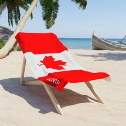 Canada Beach Towel, Canada Flag Tovel, Of Canada, Beach Country Gift - thumbnail 2