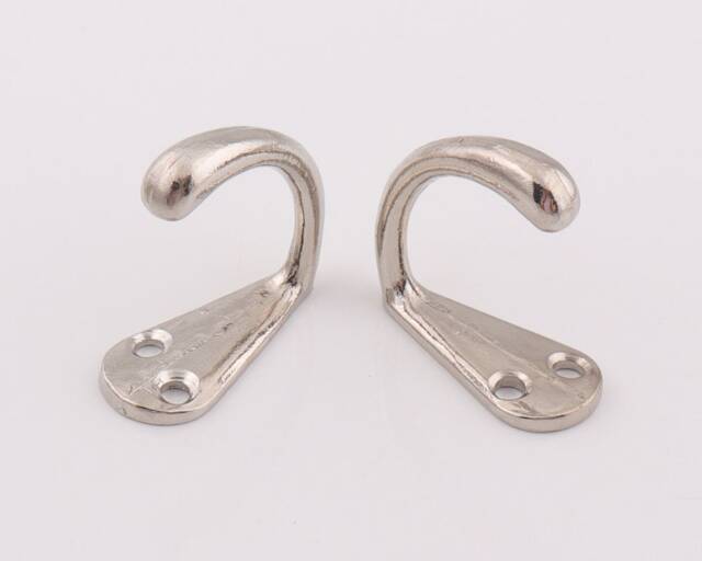 4Pcs 35mm Antique Style Bag Hooks, Wall Mounted Coat Rack???silver Wall Hook, Hat Hook, Standing Coat Rack, Key Rack, Towel Hook - image 1
