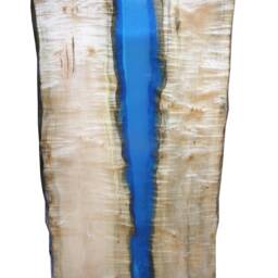 Live Edge Curly Maple River Table - thumbnail 2