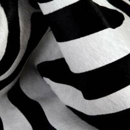 Zebra New - Black & White New Printed Cowhide Rug Genuine Natural Hair On Large Black White Beige Brown Print Soft -Zwl - thumbnail 2